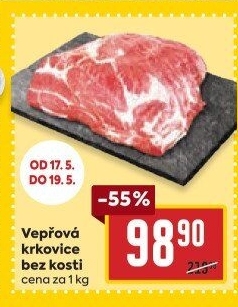 Vepřová krkovice bez kosti
