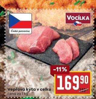 Vepřová kýta Vocílka