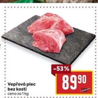 Vepřová plec bez kosti