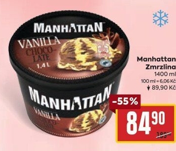 Zmrzlina v kelímku Manhattan Nestlé