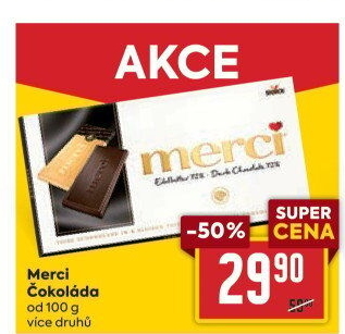 Čokoláda Merci