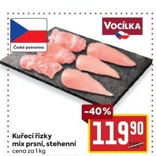 Kuřecí řízky mix Vocílka
