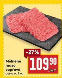 Maso mleté vepřové