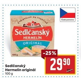 Sýr Hermelín Sedlčanský