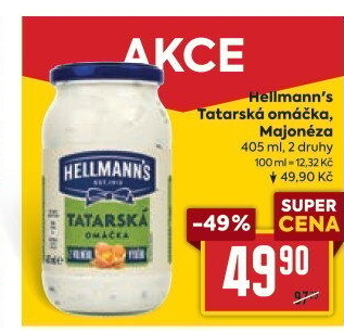 Tatarská omáčka Hellmann'