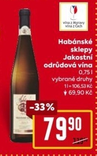 Vína Habánské sklepy