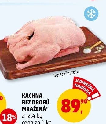 Kachna mražená