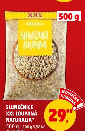 Slunečnice loupaná Naturalia