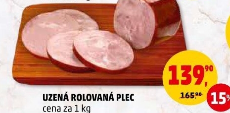 Uzená rolovaná plec