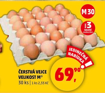 Vejce M