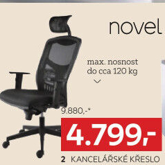 KANCELÁŘSKÉ KŘESLO