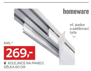 KOLEJNICE NA PANELY