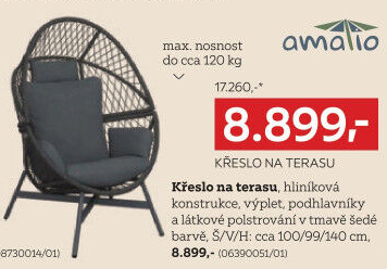 KŘESLO NA TERASU