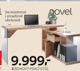 ROHOVÝ PSACÍ STŮL