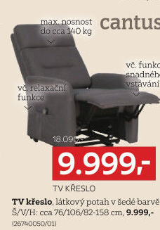 TELEVIZNÍ KŘESLO
