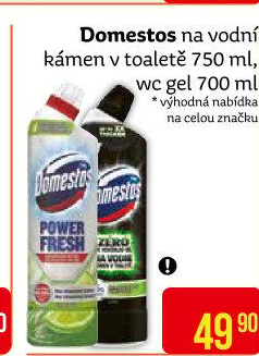 Čistič WC gelový na vodní kámen Domestos