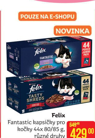 Kapsičky pro kočky Fantastic Felix Purina