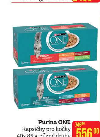 Kapsičky pro kočky One Purina