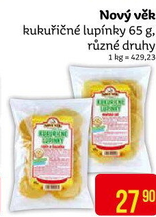 Lupínky kukuřičné Nový věk