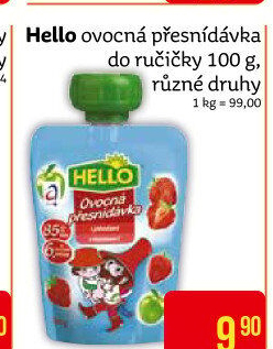 Ovocná kapsička Hello
