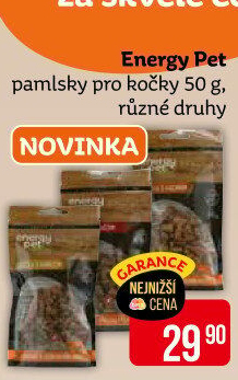Pamlsky pro kočky Energy Pet