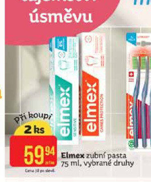 Pasty na zuby Elmex