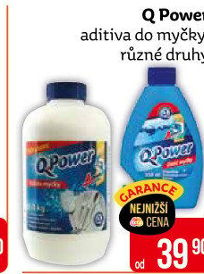 Prostředky do myčky Q-Power
