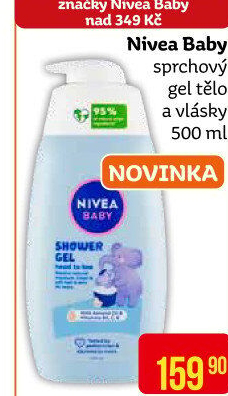 Šampon dětský na tělo a vlásky Nivea Baby