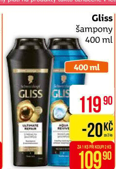 Šampon Gliss Kur Schwarzkopf