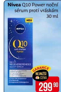 Sérum pleťové noční proti vráskám Q10 Nivea