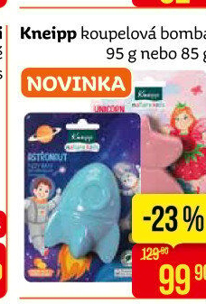 Šumivá bomba do koupele dětská Kneipp
