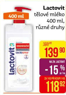 Tělové mléko Lactovit