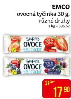 Tyčinka ovocná Emco