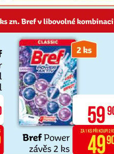 WC blok tuhý Power Aktiv Bref