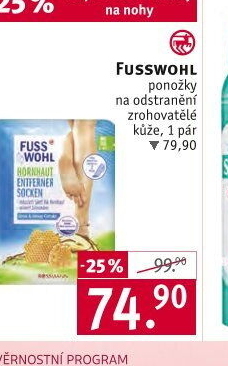 Maska v ponožkách Fuss Wohl