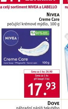 Tuhé mýdlo Nivea