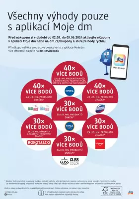 akční leták dm drogerie 2.5.2024-5.6.2024