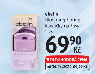 Kleštičky na řasy Ebelin