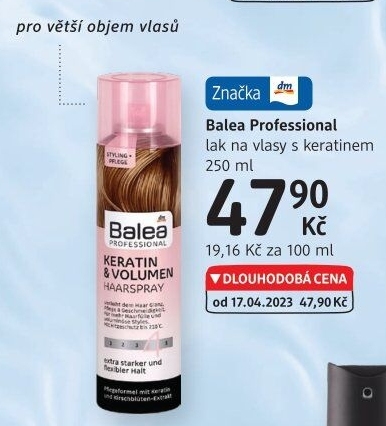 Lak na vlasy Professional Balea