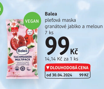 Maska pleťová Balea