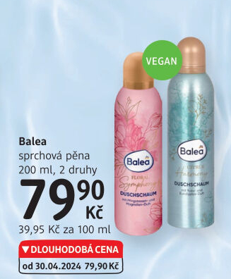 Sprchová pěna Balea