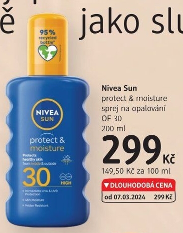 Sprej na opalování OF 30 Protect&amp