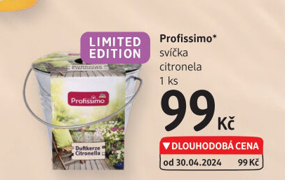 Svíčka citronela Profissimo