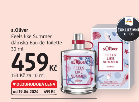 Toaletní voda dámská Feels Like Summer s.Oliver
