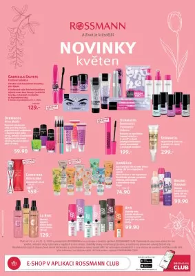 akční leták ROSSMANN drogerie 24.4.2024-21.5.2024