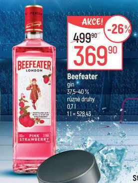 Gin Pink Beefeater