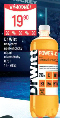 Minerální nápoj Dr. Witt