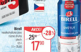Nealkoholické pivo Birell
