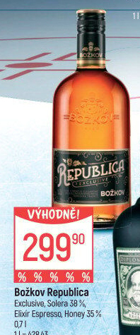 Rum Republica Exclusive Božkov