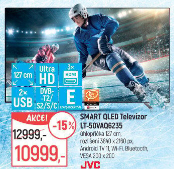 Smart QLED televize JVC LT-50VAQ6235